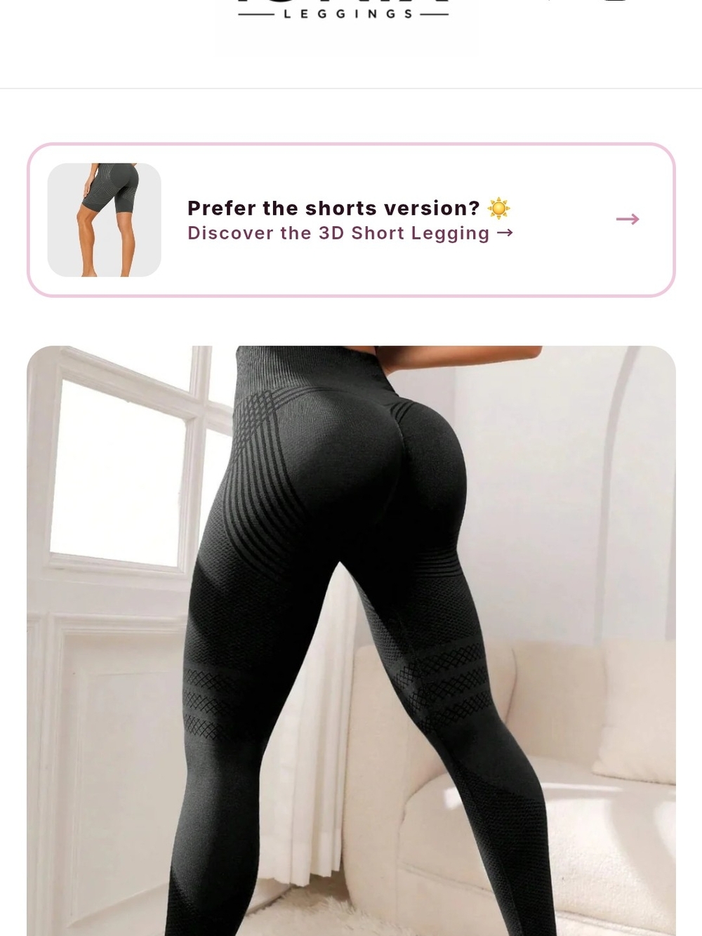 Ionix Sculpting Leggings - Black